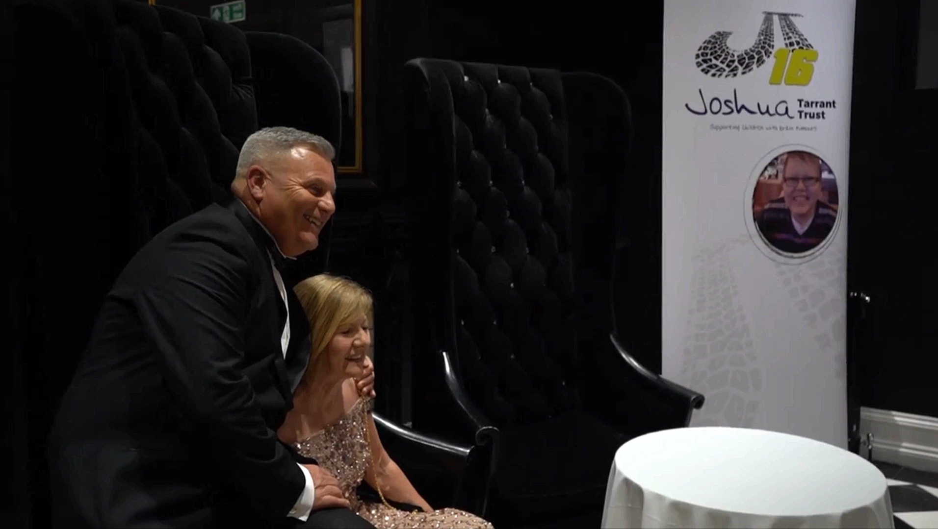 Shaun and Denise at the ball